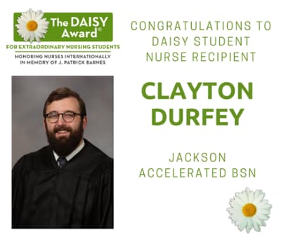 DAISY Student Clayton Durfey